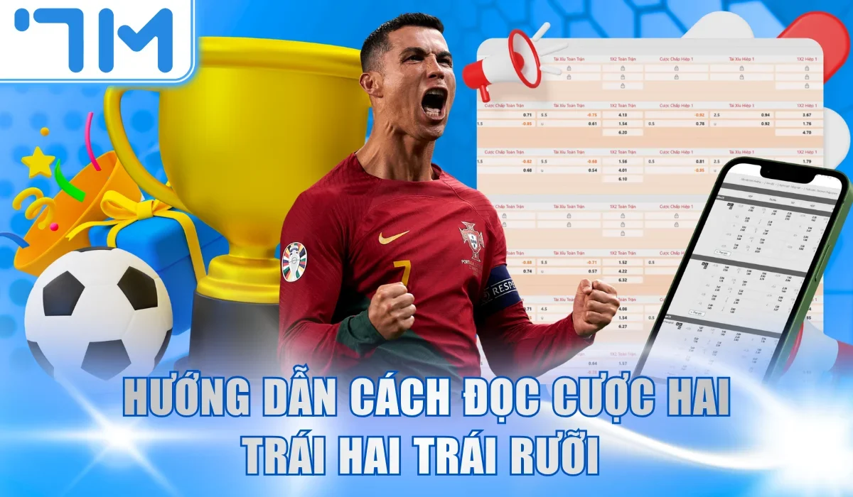 Hướng dẫn cách đọc cược hai trái hai trái rưỡi