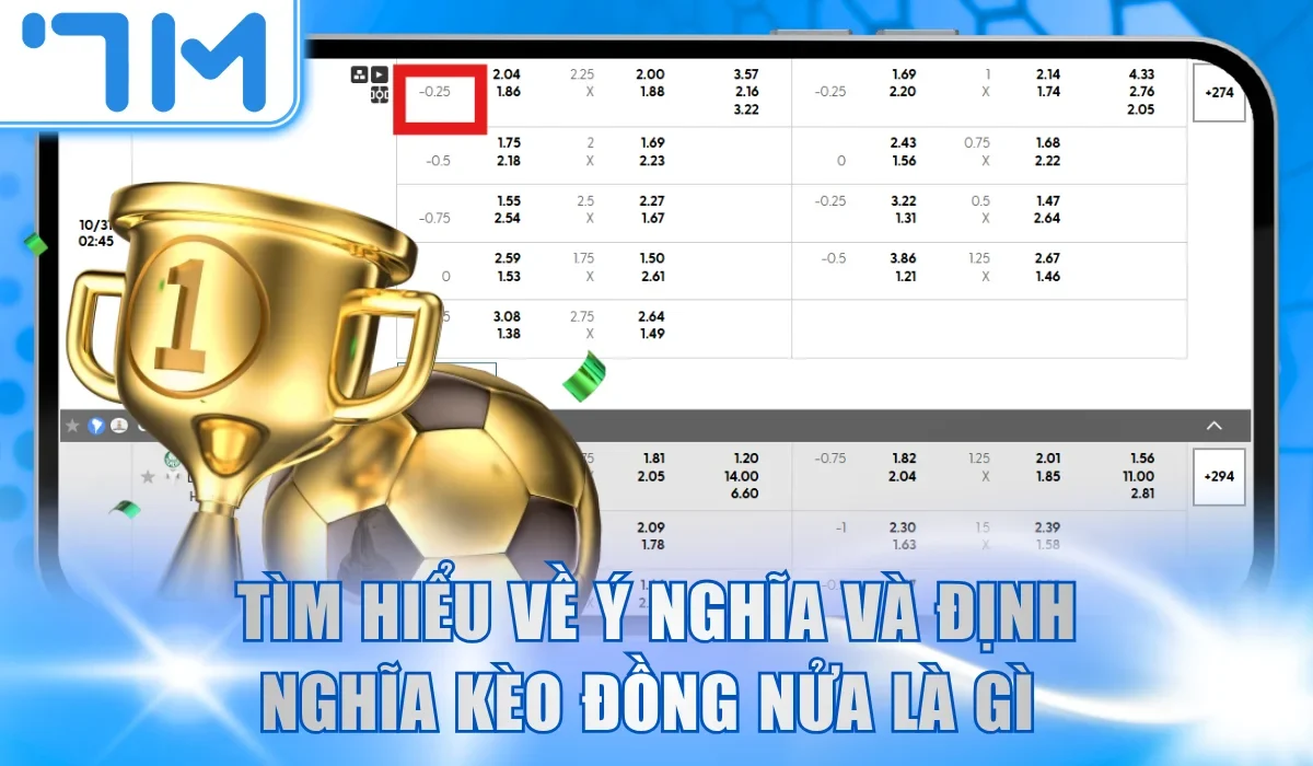 Tìm hiểu về ý nghĩa và định nghĩa kèo đồng nửa là gì